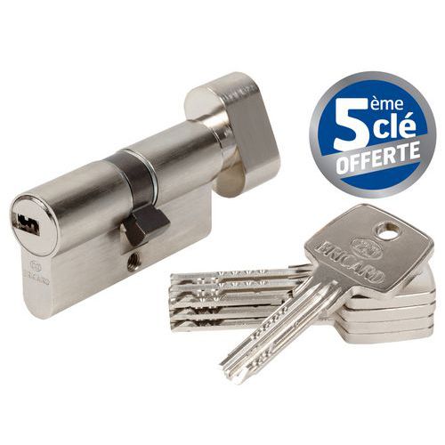 Cylindre Bricard Astral 30+30 Bouton