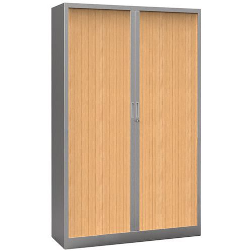 Armoire à rideaux Premium bicolore - Hauteur 198 cm Armoire à rideaux Premium bicolore - Hauteur 198 cm