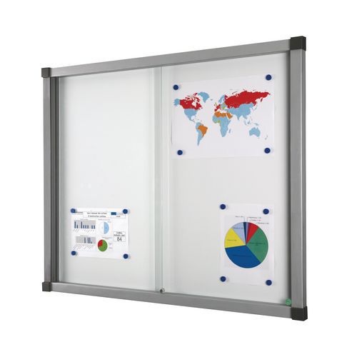 Vitrine d'intérieur Cube - Métal Vitrine d'intérieur Cube - Métal