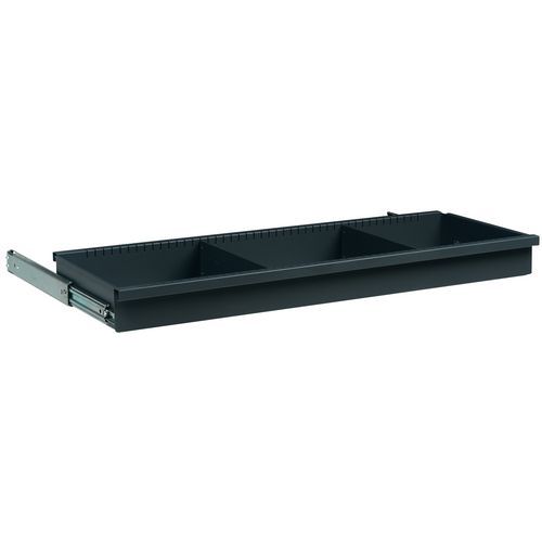 Tiroir Sans Intercalaires Col.:anthracite P Ht:43 Cm