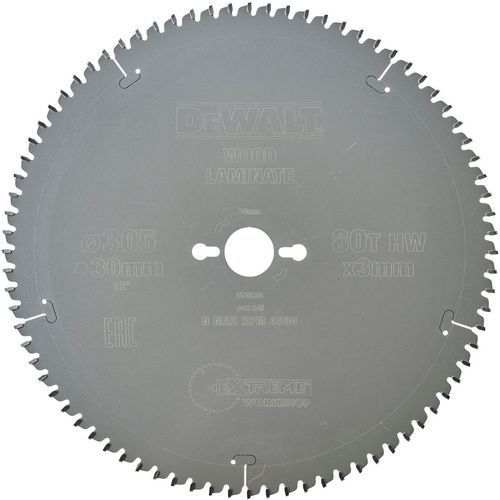 Lame Scie Circulaire Stationnaire Extreme Workshop Ã˜305x30mm Pour Bois Dur Et Tendre Mdf Contreplaq