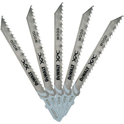 Dewalt - Lame Scie Sauteuse XPC Coupe Fine Bois Tendre - 100mm - Denture Fraisée