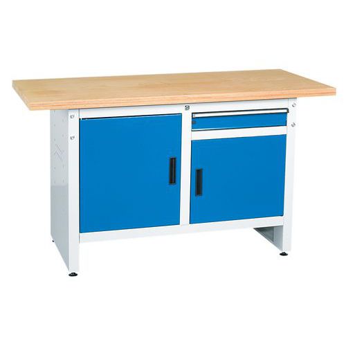 Établi Metec 150 - 2 portes 1 tiroir - Metec