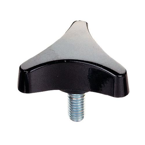 Boutet - Bouton Triangle Inox M8 - Ø 20mm - Haute Qualité - Fixation Facile