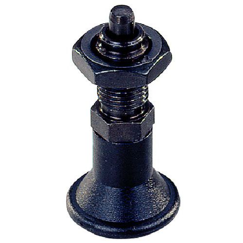 Boutet - Bouton d'indexage sans cran M16 - Technoplastique polyamide - Ø 31 mm - Fixation robuste