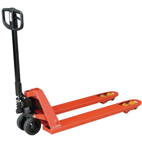 Transpalette Manuel Manuel Silencieux F=23t Dim Four Ches 1150x520