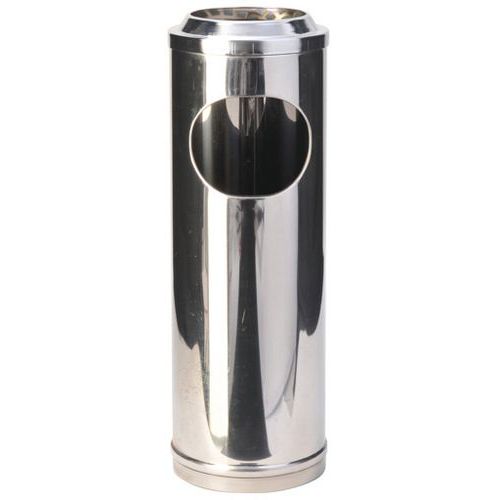 Cendrier Corbeille Acier - 11 L