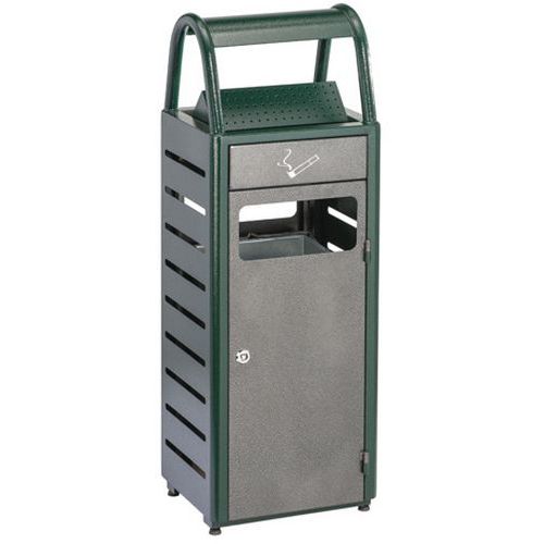 Cendrier Corbeille Acier Ginevra - 24l - Vert