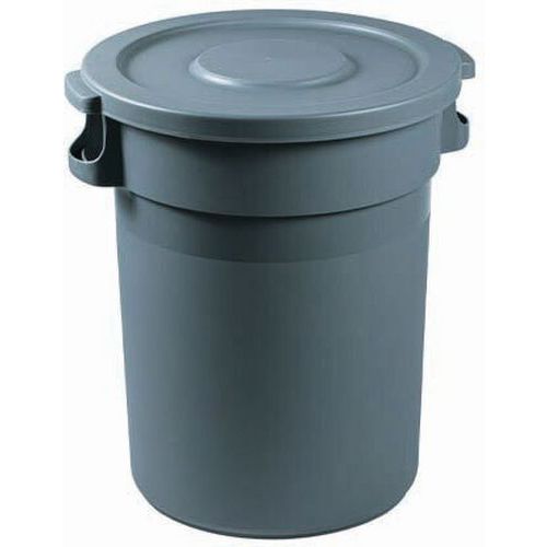 Conteneur Avec Couvercle Plat - Polypropylène - 80 L