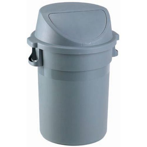 Conteneur à Trappe Push Maxipush - 80 L - Gris