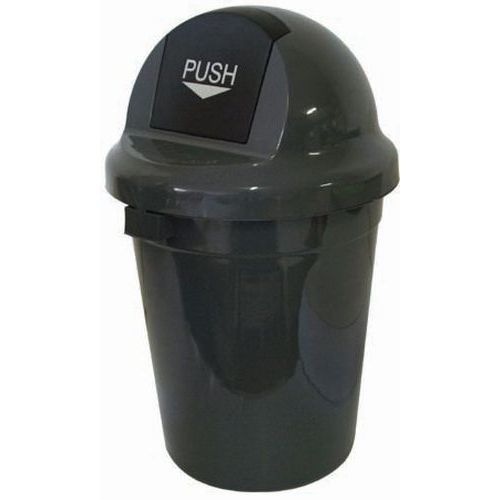 Conteneur à Trappe Push Gabipush - 110 L - Gris Foncé