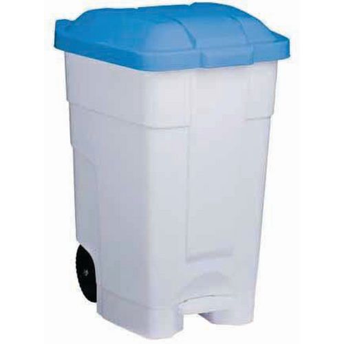 Conteneur Mobile à Pédale Contibasic - 70 L - Bleu