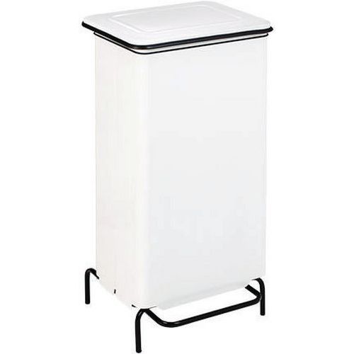 Conteneur Statique à Pédale Contifix Color - Blanc - 110 L