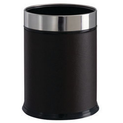Corbeille à Papier Cylindrique - Acier - 13 L