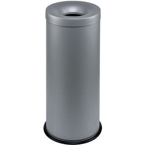 Corbeille Anti-feu Grisù - 30 L - Acier Poudré - Gris