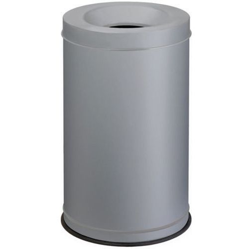 Corbeille Anti-feu Grisù - 120 L - Acier Poudré - Gris