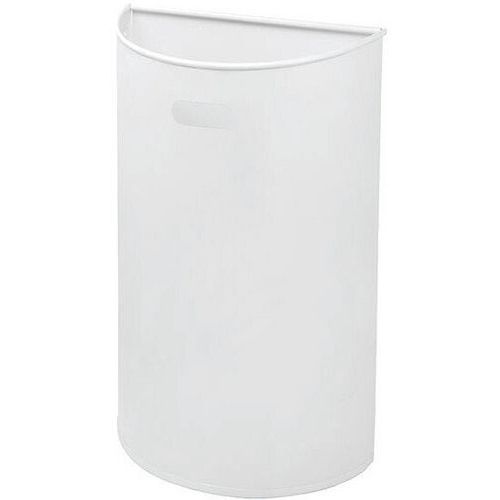 Corbeille Murale Miluna - Blanc - 40 L