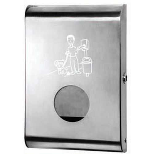 Distributeur Sachets Déjection Canine - 600 Sachets - Inox