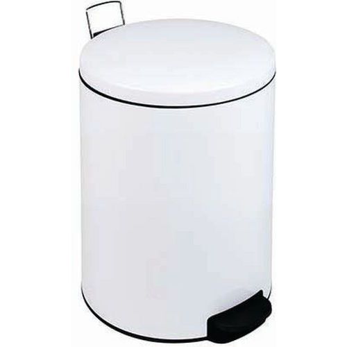 Poubelle Pour Sanitaire à Pédale Bin Plus - Blanc - 12 L