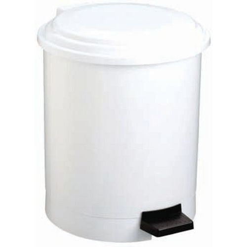 Poubelle à Pédale Ruf Polypropylène - Blanc - 20 L