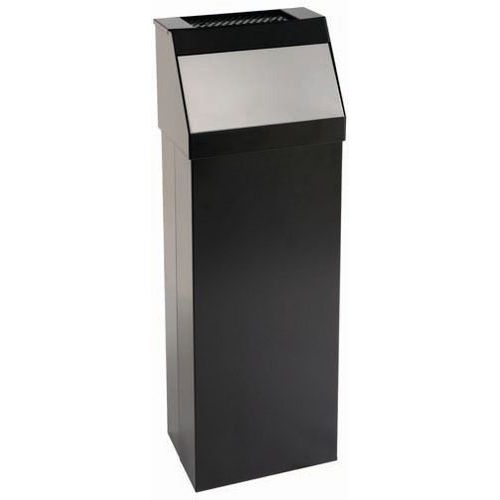 Poubelle D'extérieur à Trappe Push Avec Cendrier Storico