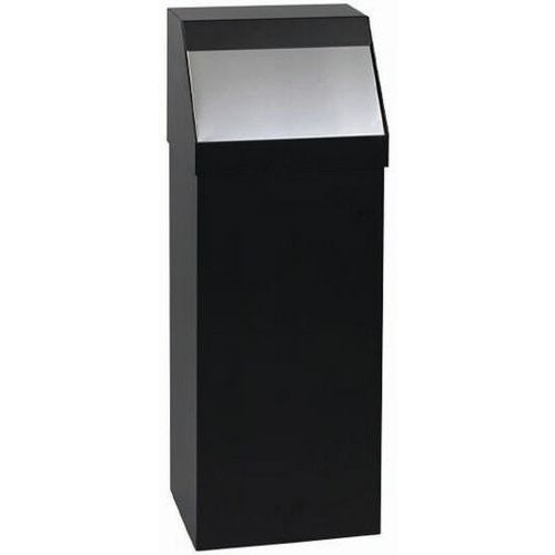 Poubelle à trappe push inox Storico - Medial Poubelle à trappe push inox Storico - Medial