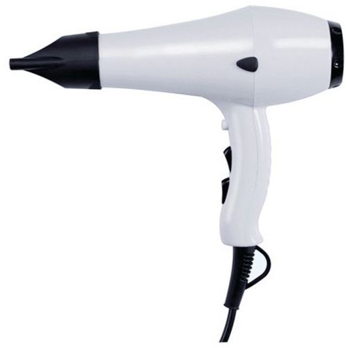 Medial - Sèche-cheveux Yul Pro Fit Blanc 1000W - Compact et Puissant - Idéal pour la Salle de Bain