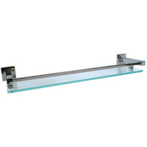 Medial - Tablette de lavabo Bella AISI 304 - Acier Argent - 14.5x5cm - Finition Brillante