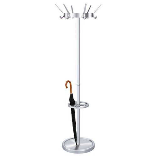 Portemanteau Sur Pied Argent Type:6796 H:176 Cm