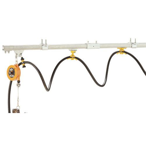 Monorail pour palan électrique - 12m de portée - 50kg de force - Levage interdit - 3 ans de garantie