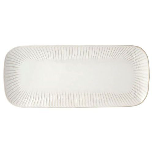 Plat à Cake 36x16 Cm-gallery Blanc - Easy Life