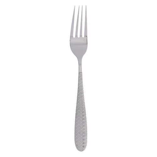 Fourchette Acier Inox Ep. 25 Mm Motif Sur Le Manche-jean Dubost