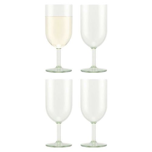 Verres à Vin Blanc En Plastiqueréutilisable0.23l Vert-oktett-bodum