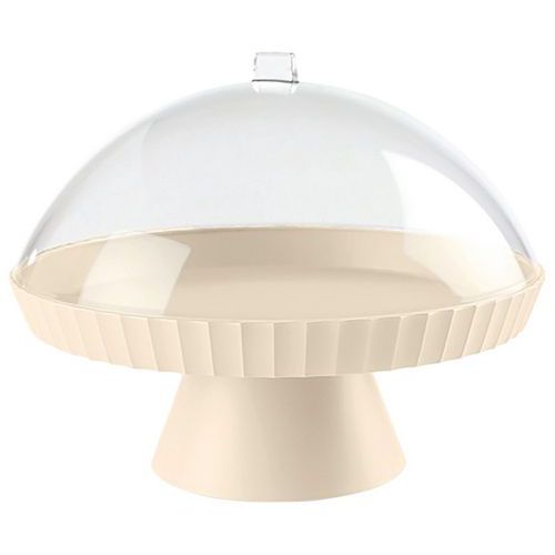 Support à Gâteau Crème Avec Couvercle 30 Cm -agora- Blim Plus