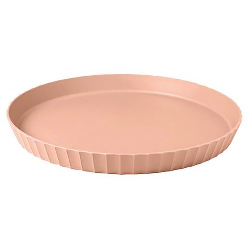 Plat à Tarte Rose Sable 30 Cm - Atena-blim Plus