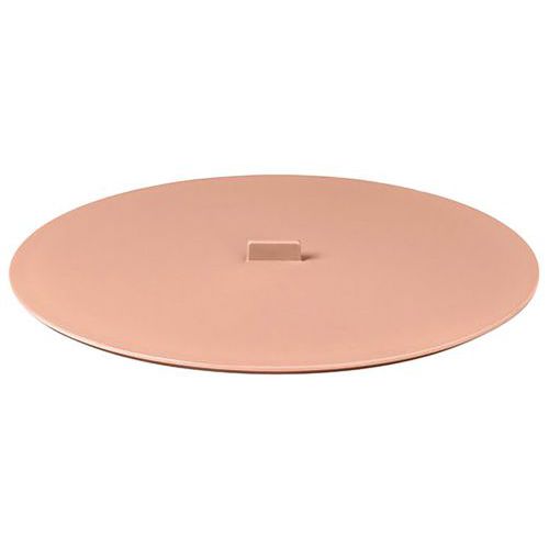 Couvercle Rose Sable 30 Cm-paestum - Blim Plus