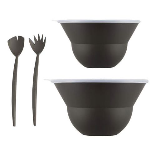 Saladiers 3.0 L Et 4.9l Couvercle Plastique+couverts Ma-topee-bodum