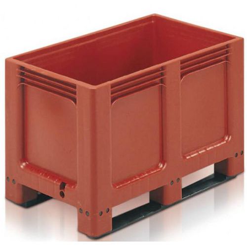 Caisse-palette Geobox 260l 2 Semellesfond +parois Pleins