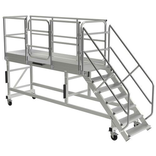 Ptf Alu. Truck'acces Base Escam. Marche Aluminium_05911100