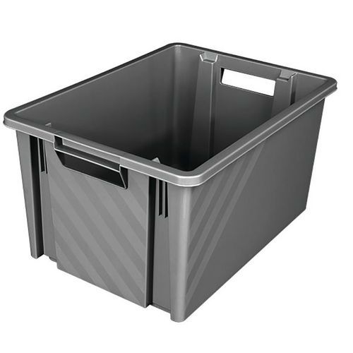 Bac Gris Acier 10l - Novabacs