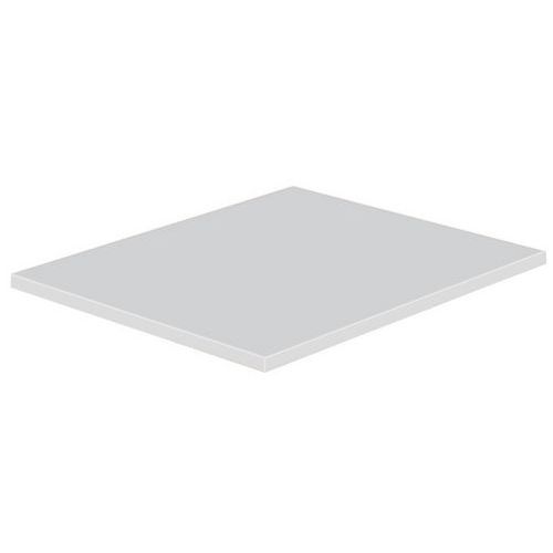 Plateau De Bureau Gris L Ht:80 Cm P Ht:80 Cm