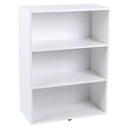Bibliothèque H.104 Cm Blanc Manutan