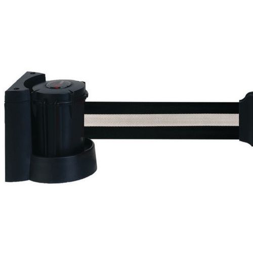 Support Mural à Sangle Noir/argent