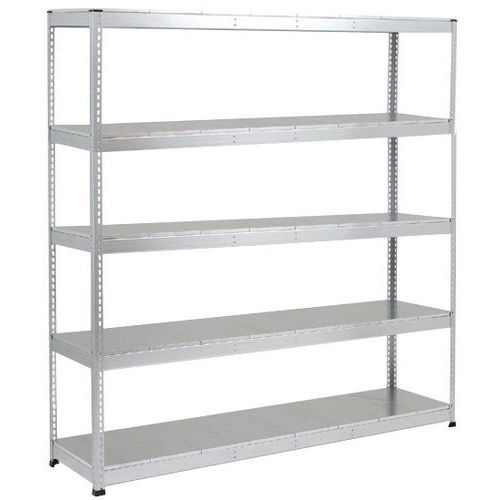 Rayonnage Rapid 1 1980x2 440x455 5 Tablettes Metal Zingue