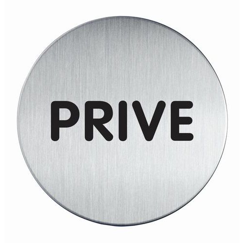 Durable 1 Pictogramme Design Rond 83 Mmø - Privé - Durable