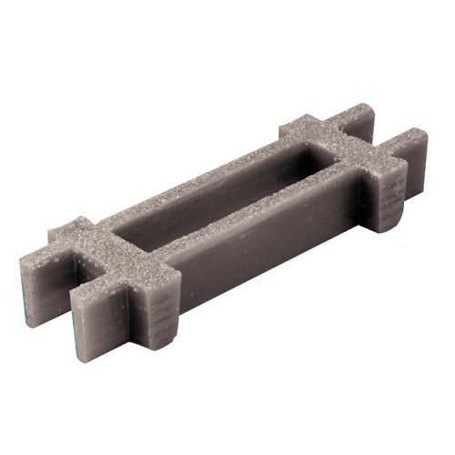 Caillebotis Gris Polyester 1x2m 19x19x30mm