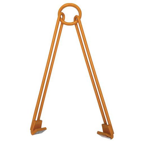 Pince pour fût vertical et horizontal à 2 bras libres - Force 450 kg Pince pour fût vertical et horizontal à 2 bras libres - Force 450 kg