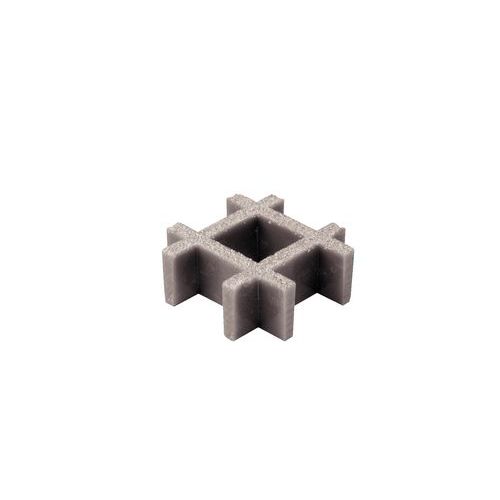 Caillebotis Securiline Gris Maille 30x30x30 Mm Panneau 1x4 M