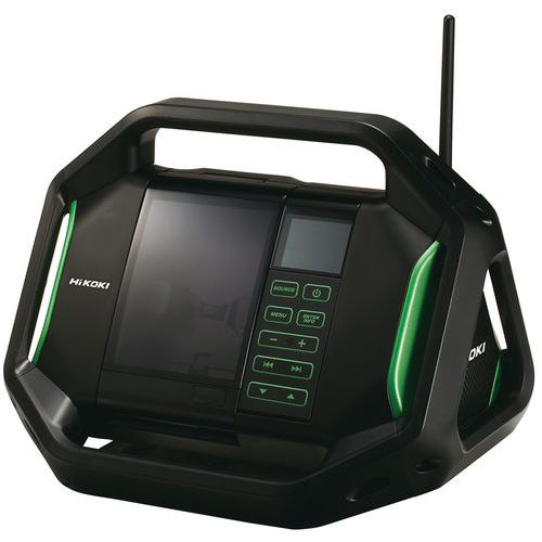 Hitachi 1 Radio De Chantier Sans Batterie Ni Chargeur - Hikoki