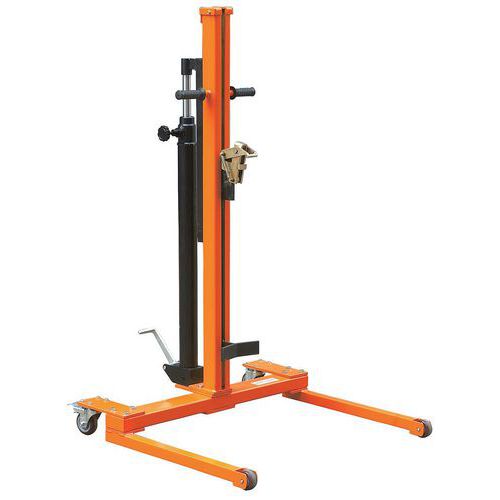 Lève Fût 300 Kg à Rebord Métallique Et Plastique Roues D80